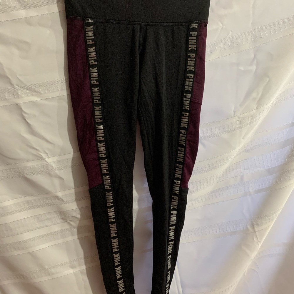 Pink cozy leggings